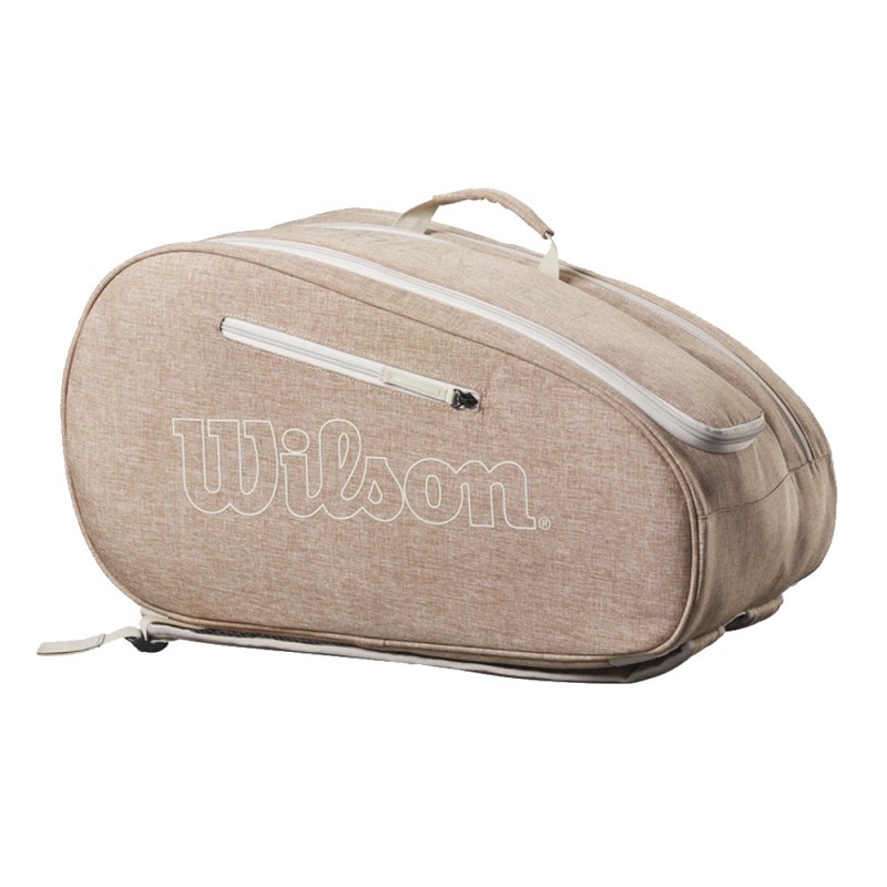 Padel bag Wilson Padel Team sand heather 2023 Padel bag Wilson Padel Team sand heather 2023