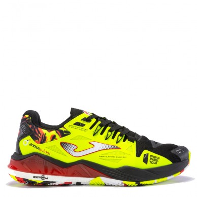 Padel shoes Joma T.SPIN 2309 black yellow fluor 2023