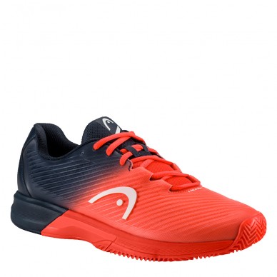 Padel shoes Head Revolt Pro 4.0 Clay blueberry fiery coral 2023