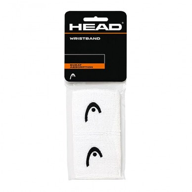 Head 2.5" wristbands white