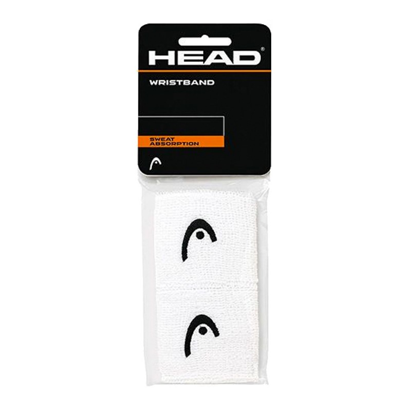 Head 2.5" wristbands white Head 2.5" wristbands white