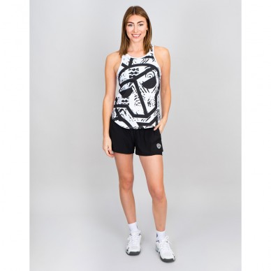 T-shirt Bidi Badu Melbourne Chill Tank white black