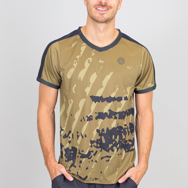 T-Shirt Bidi Badu Pure Wild V-NECK TEE dark gray olive T-Shirt Bidi Badu Pure Wild V-NECK TEE dark gray olive