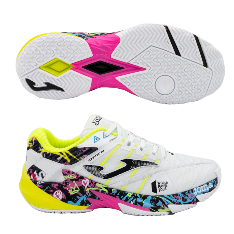 Padel shoes Joma T.OPEN 2352 white 2023 Padel shoes Joma T.OPEN 2352 white 2023