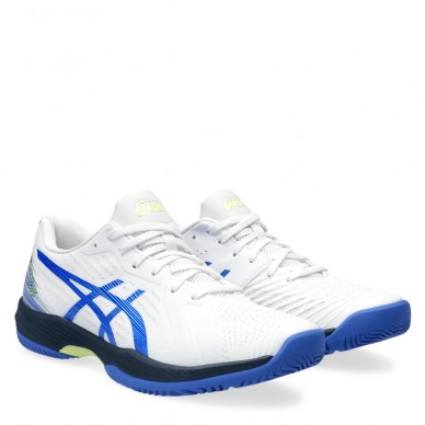 Padel shoes Asics Solution Swift FF Padel white illusion blue