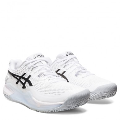 Padel shoes Asics Gel Resolution 9 Clay white black