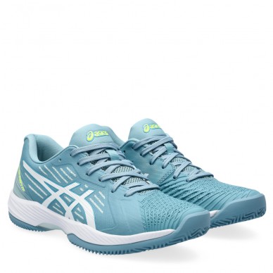 Padel shoes Asics Solution Swift FF Clay gray blue white