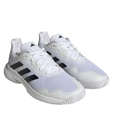 Padel shoes Adidas Courtjam Control M white core black silver 2023