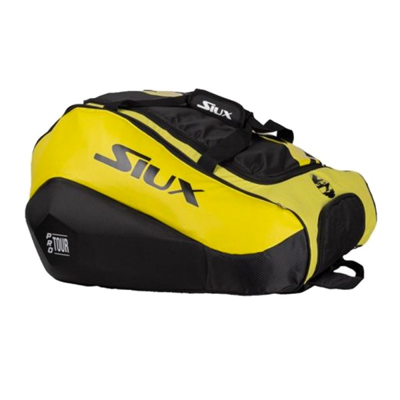 Padel bag Siux Pro Tour Max amarillo 2023 Padel bag Siux Pro Tour Max amarillo 2023