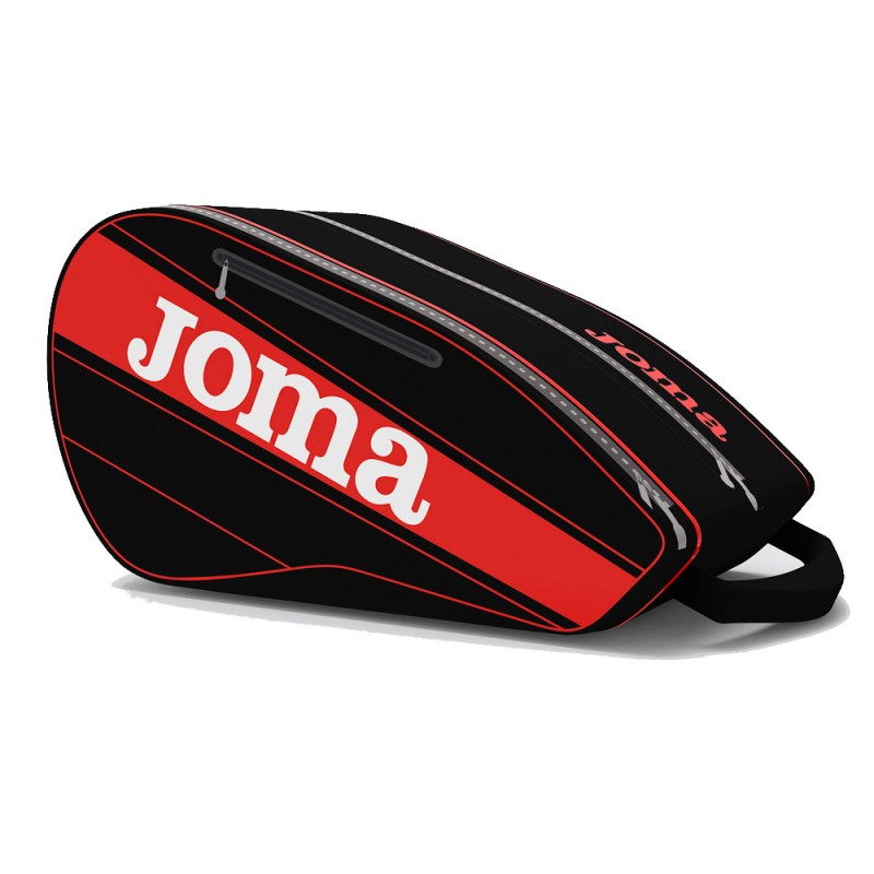 Padel bag Joma Gold Pro black red 2023 Padel bag Joma Gold Pro black red 2023