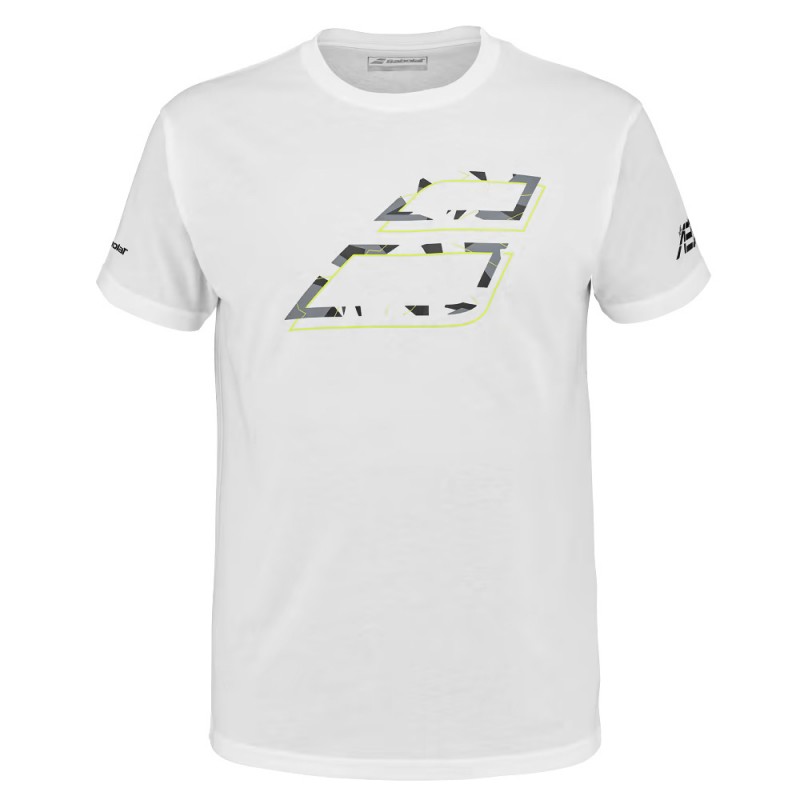 T-Shirt Babolat Aero Cotton white T-Shirt Babolat Aero Cotton white