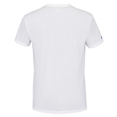 T-shirt Babolat Exercise Big Flag Men white