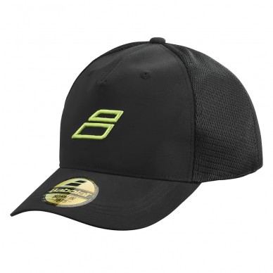 Cap Babolat Curve Trucker Black Yellow