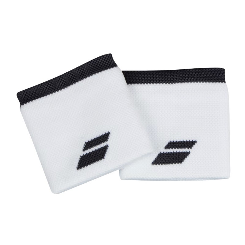 Wristbands Babolat Logo White Gray Wristbands Babolat Logo White Gray