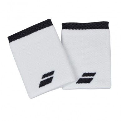 Wristbands Babolat Logo Jumbo white