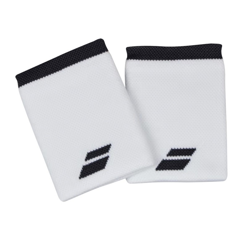 Wristbands Babolat Logo Jumbo white Wristbands Babolat Logo Jumbo white