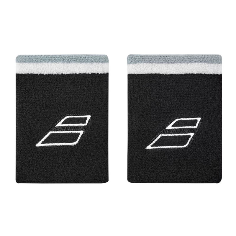 Wristbands Babolat Terry Jumbo Black Wristbands Babolat Terry Jumbo Black