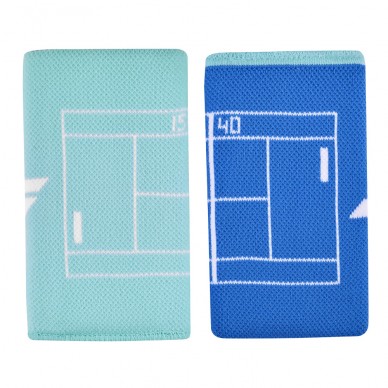 Wristbands Babolat Reversible Jumbo White Blue