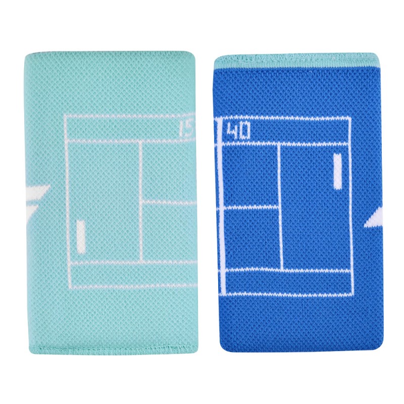 Wristbands Babolat Reversible Jumbo White Blue Wristbands Babolat Reversible Jumbo White Blue