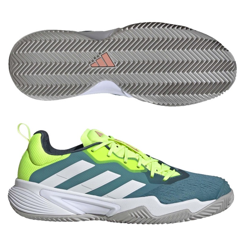 Padel shoes Adidas Barricade M Clay arctic night white 2023