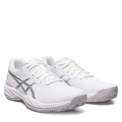 Padel shoes Asics Gel Game 9 Clay white pure silver