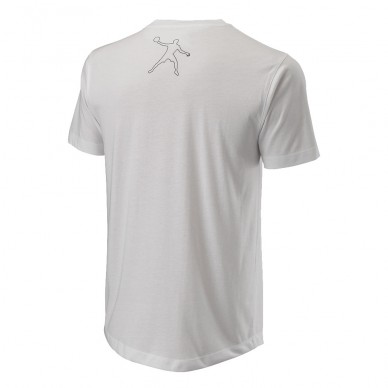 T-shirt Wilson Bela ITW tech tee white
