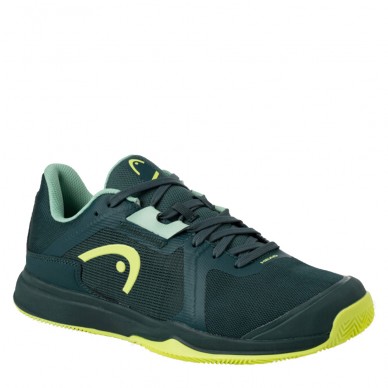 Padel shoes Head Sprint Team 3.5 Clay forest green 2023