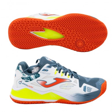 Padel shoes Joma Spin Men 2302 white petrol 2023