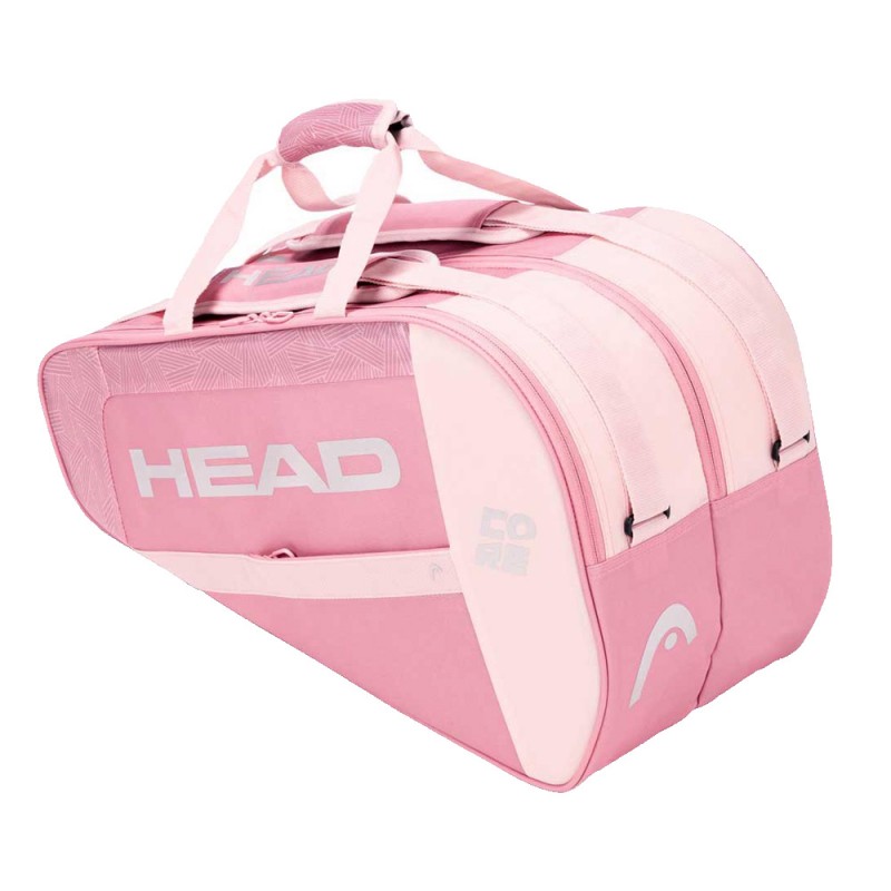 Padel bag Head Core Padel Combi rose white 2022 Padel bag Head Core Padel Combi rose white 2022