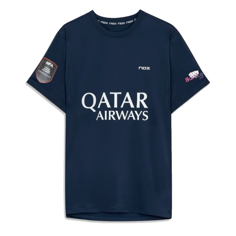 T-shirt Nox Sponsors AT10 navy blue T-shirt Nox Sponsors AT10 navy blue