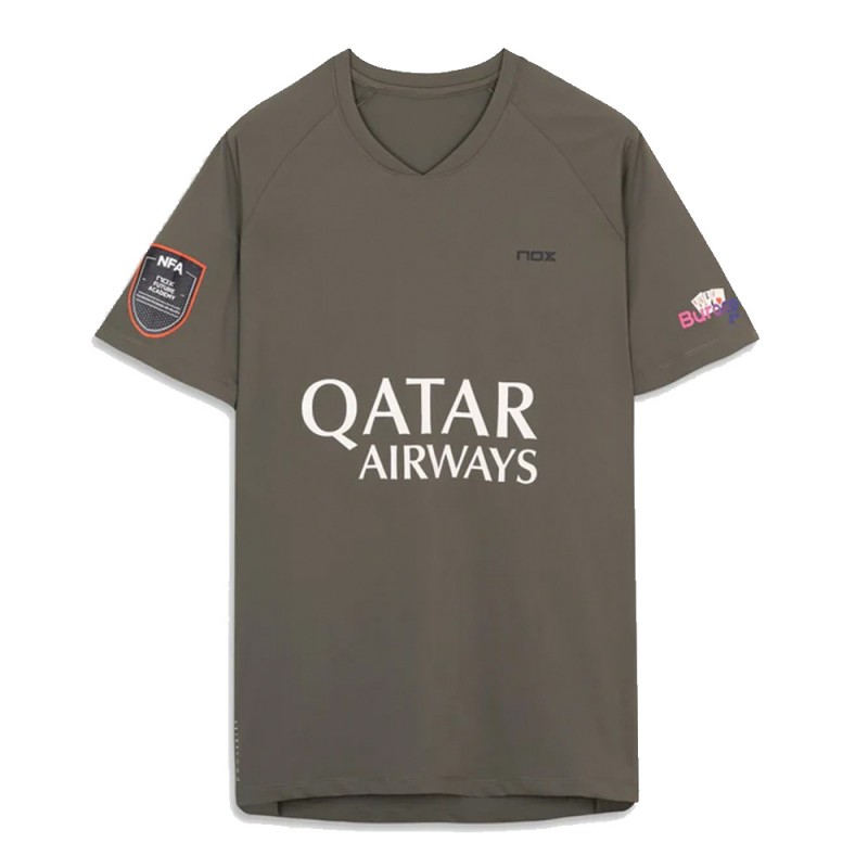 T-shirt Nox Sponsors AT10 olive green T-shirt Nox Sponsors AT10 olive green