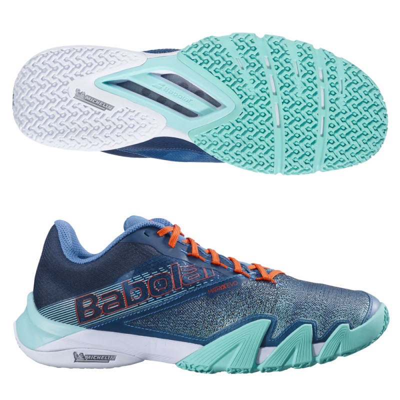 Babolat Jet Premura 2 Men electric green mandarin 2023 padel shoes