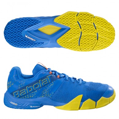 Babolat Jet Premura 2 Zapatillas de Padel Hombre Blue/Poppy Red