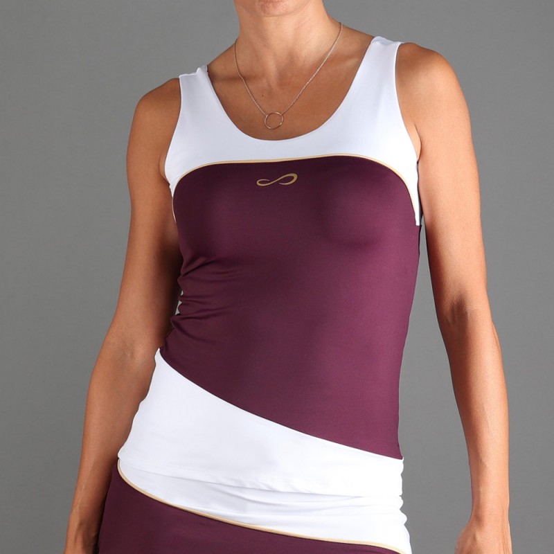 T-shirt Endless Curve Purple T-shirt Endless Curve Purple