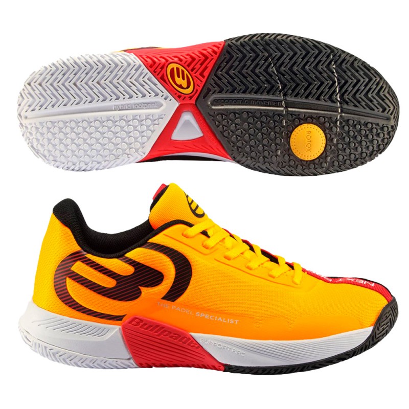 Padel shoes Bullpadel Next Pro 23I orange black Padel shoes Bullpadel Next Pro 23I orange black
