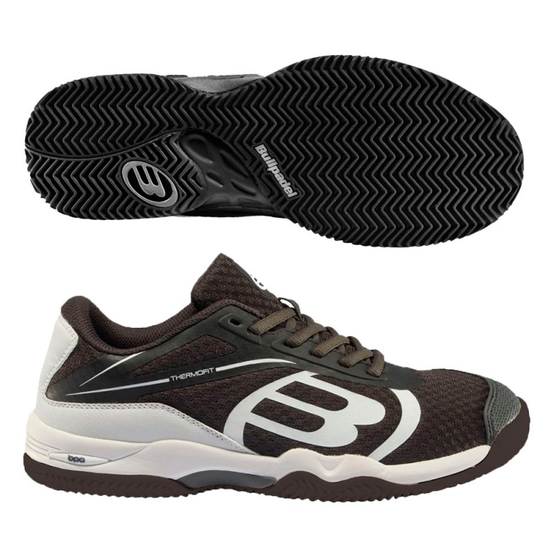 Padel shoes Bullpadel Beker 23I anthracite white Padel shoes Bullpadel Beker 23I anthracite white