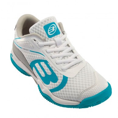 Padel shoes Bullpadel Beker W 23I light blue white 2023