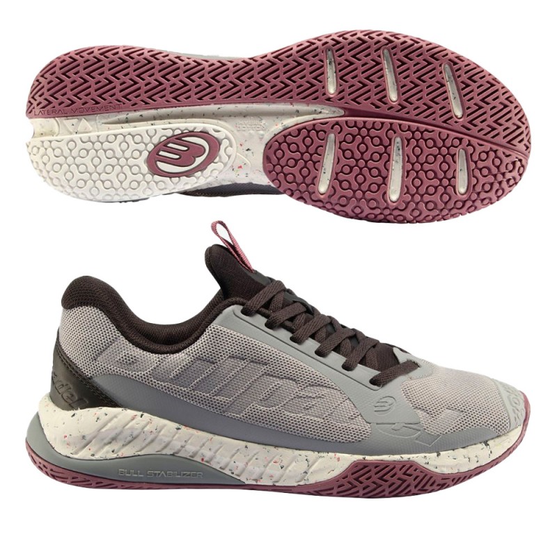 Padel shoes Bullpadel Comfort Pro 23I smoke