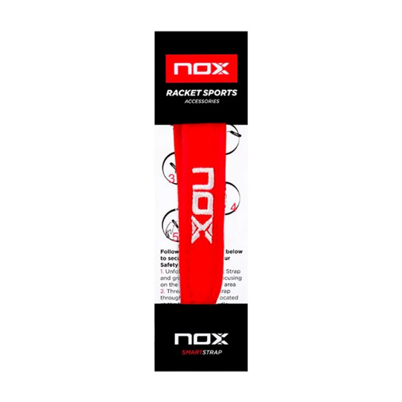 Nox Smartstrap Luxury 23 Red Laces