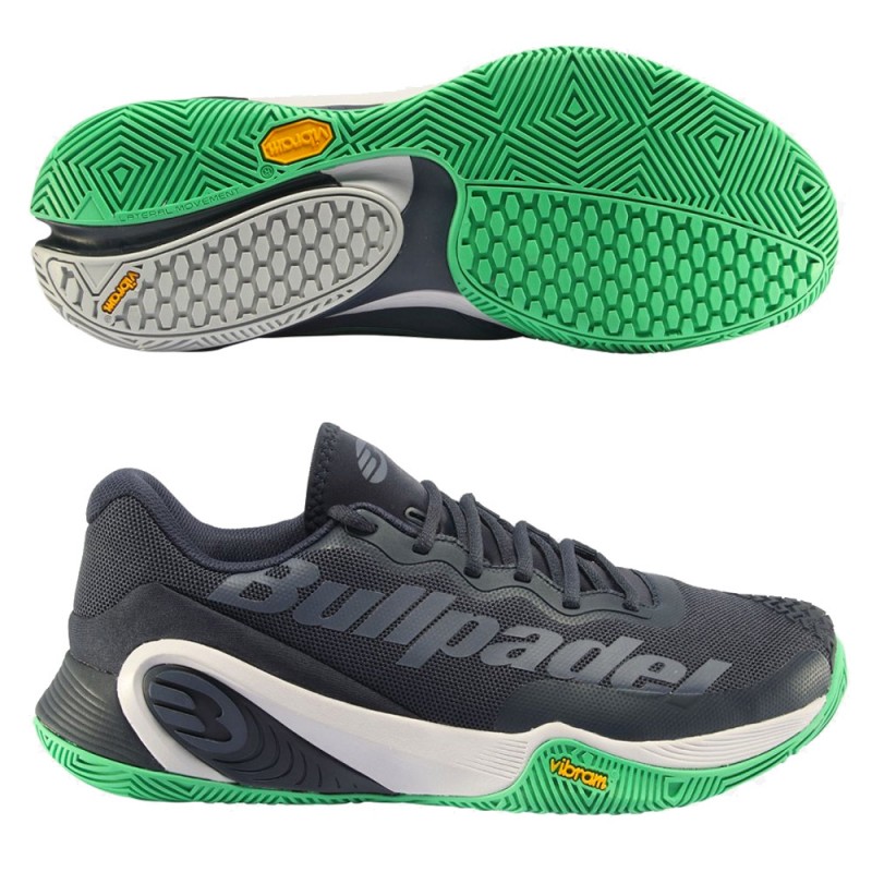 Padel shoes Bullpadel Hack Vibram 23I dark blue Padel shoes Bullpadel Hack Vibram 23I dark blue