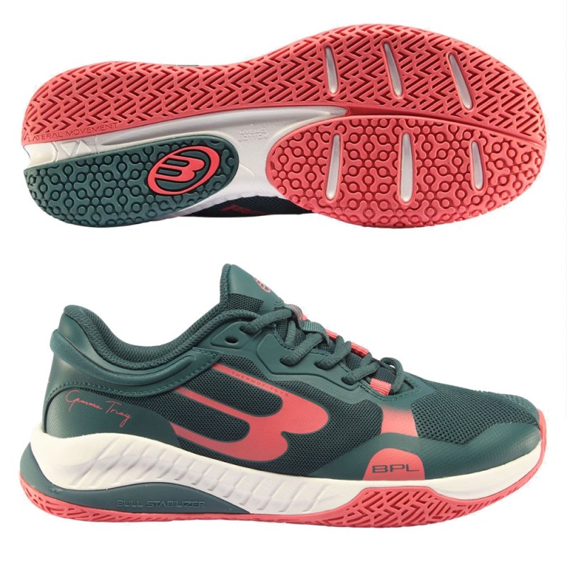 Padel shoes Bullpadel Elite 23I green