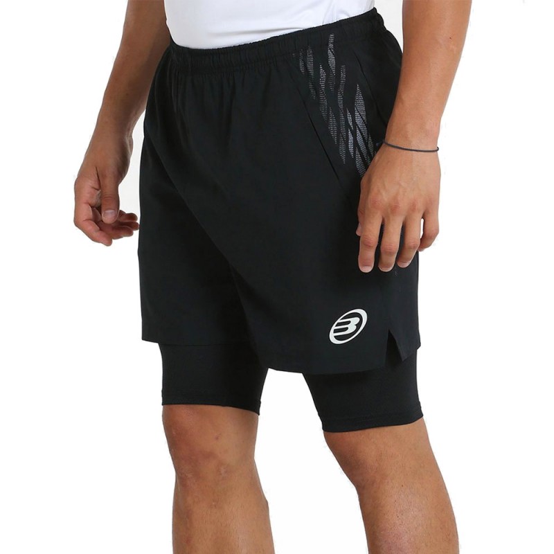 Short Black Misil Bullpadel Short Black Misil Bullpadel