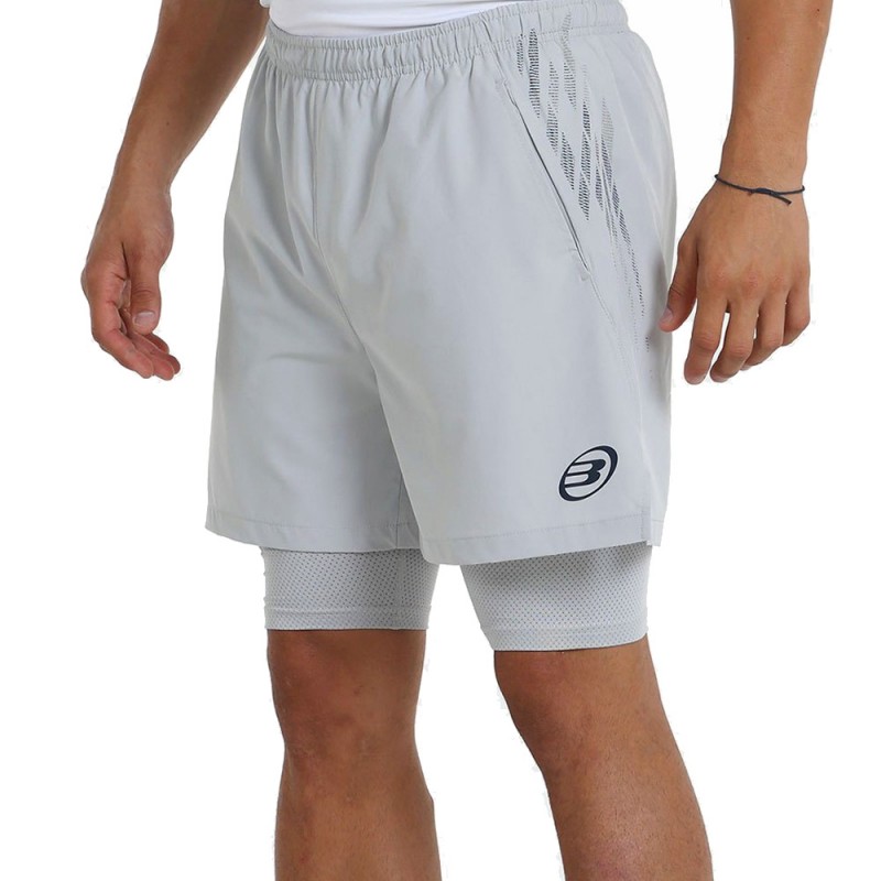 Shorts Bullpadel Mssil light gray Shorts Bullpadel Mssil light gray