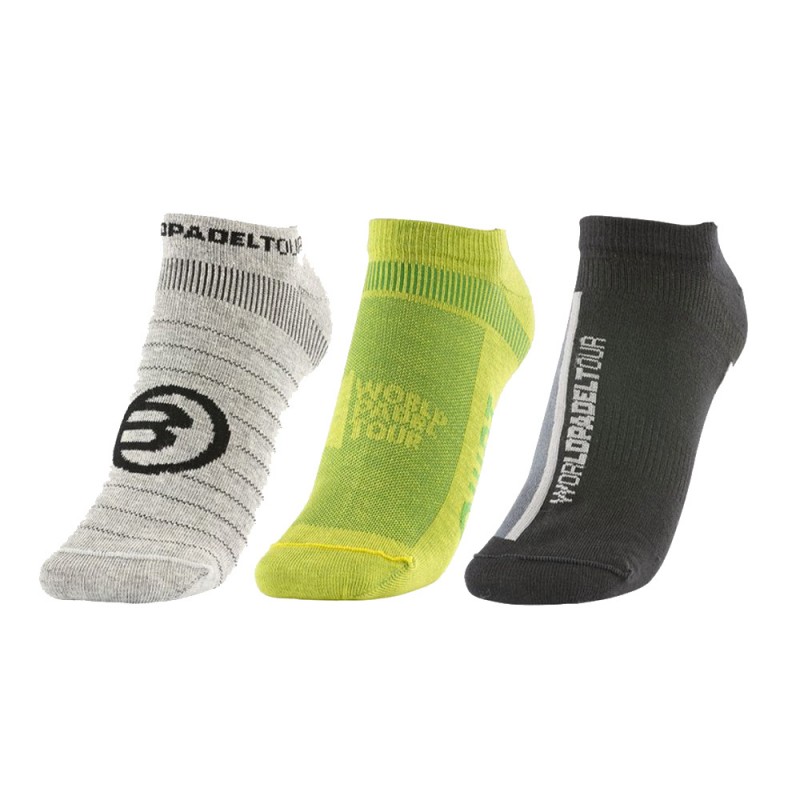 Socks Bullpadel BP-WPT2309 pack 3 colors Socks Bullpadel BP-WPT2309 pack 3 colors