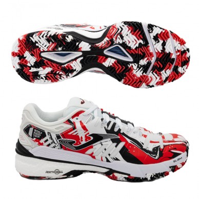 Padel shoes Joma Slam Men 2302 white red 2023