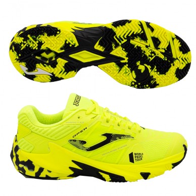 Padel Shoes Joma Open Men 2309 fluorescent yellow 2023