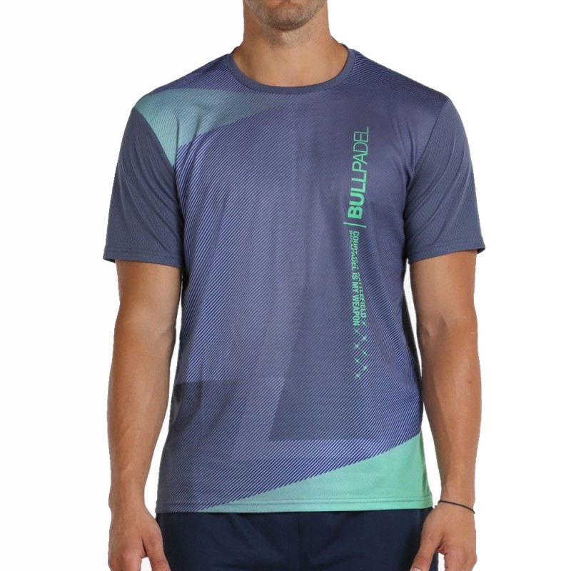 T-shirt Bullpadel Orisa shadow blue T-shirt Bullpadel Orisa shadow blue