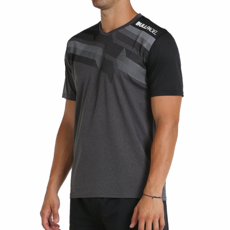 T-shirt Bullpadel Oxear black vigore T-shirt Bullpadel Oxear black vigore