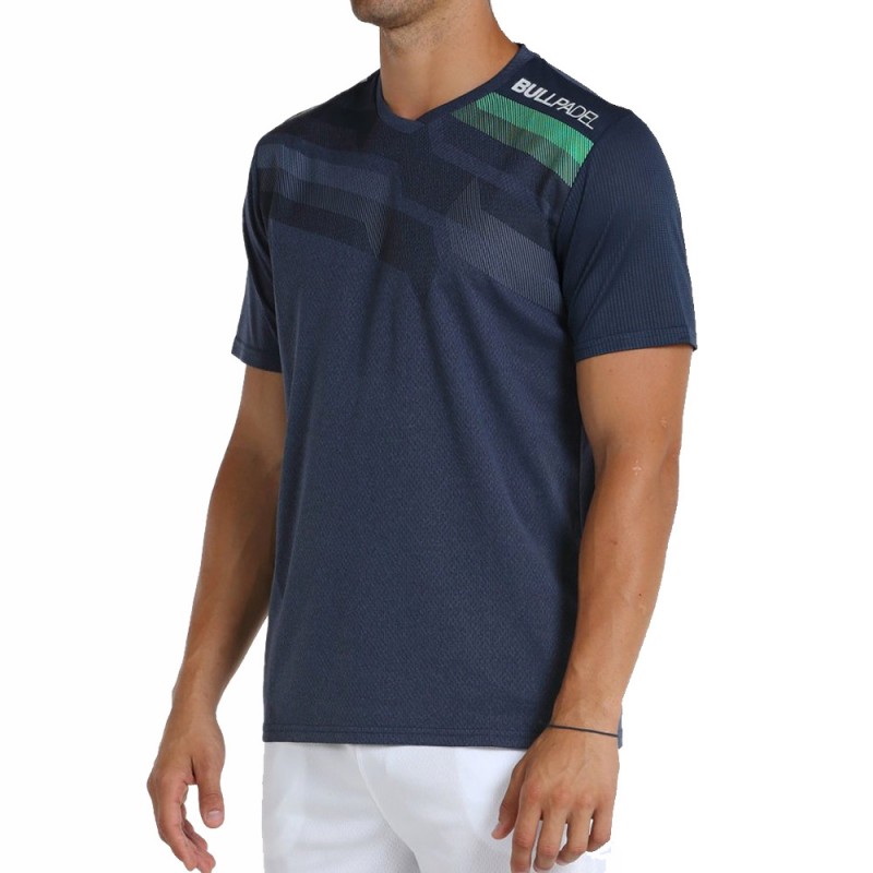 T-shirt Bullpadel Oxear deep ocean vigore T-shirt Bullpadel Oxear deep ocean vigore
