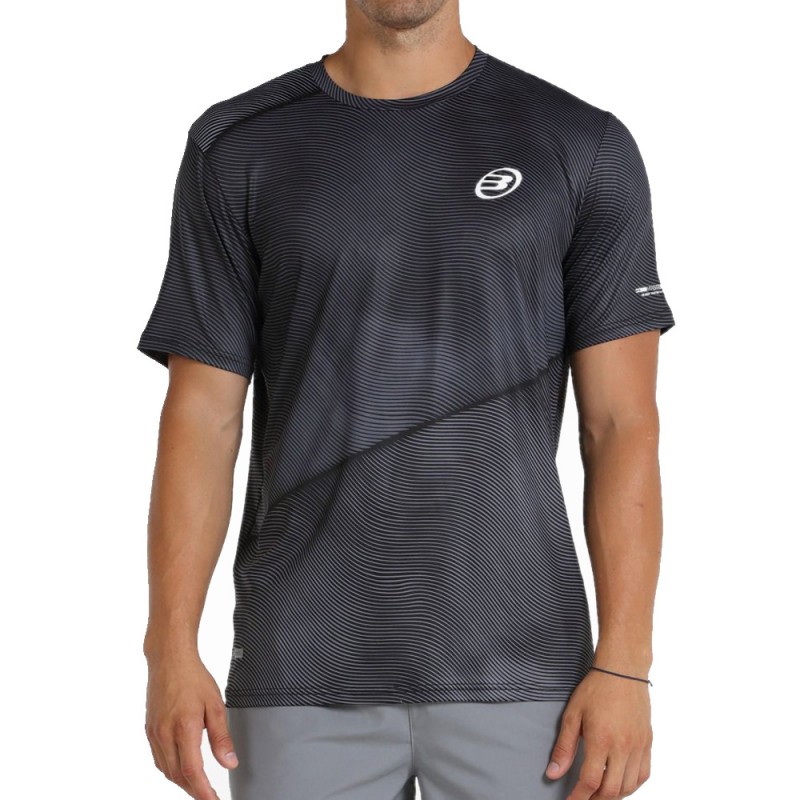 T-shirt Bullpadel Misar black T-shirt Bullpadel Misar black